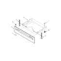 Whirlpool WFC150M0EB0 drawer parts diagram