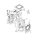 Maytag MHW7000XR1 top and cabinet parts diagram