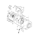 Maytag MHW7000XR1 tub and basket parts diagram