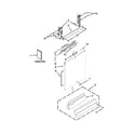 KitchenAid KDFE104DBL1 door panel parts diagram