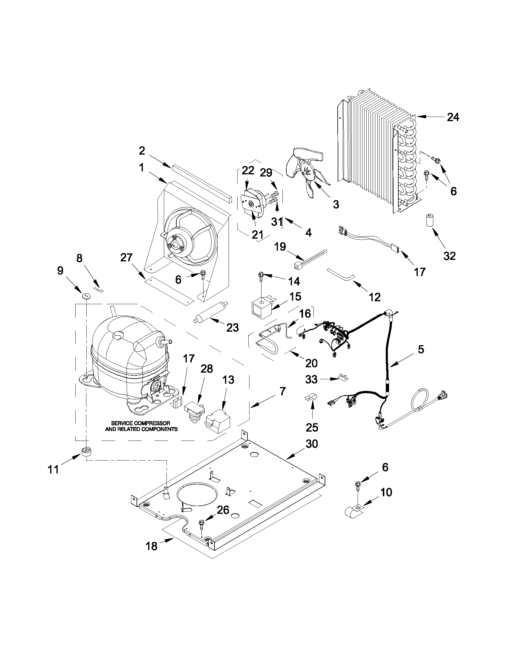Jenn-Air JIM158XYRS0 unit parts diagram