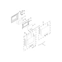 Whirlpool WGG755S0BE03 lower door parts diagram