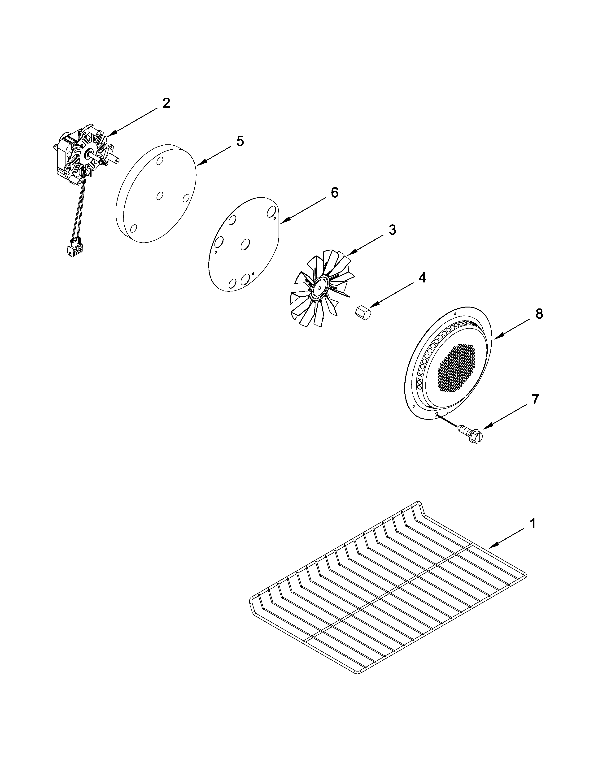 Maytag MGT8720DS02 internal oven parts diagram