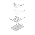 Ikea YIES900DS01 internal oven parts diagram