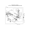 Whirlpool WGD8000DW0 w10608838 burner assembly parts diagram