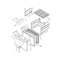 KitchenAid KUDF204ESB00 lower drawer parts diagram