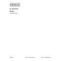 Crosley CGD126SDW1 cover sheet diagram