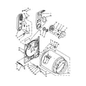 Crosley CGD126SDW1 bulkhead parts diagram