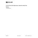 Jenn-Air JJW2430DB00 cover sheet diagram