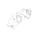 Jenn-Air JJW2430DB00 oven door parts diagram