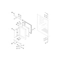 KitchenAid KURR204ESB00 door parts diagram