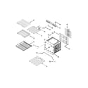 Jenn-Air JMW3430WS03 internal oven parts diagram