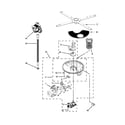 Jenn-Air JDB9800CWX2 pump, washarm and motor parts diagram