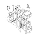 Maytag MHN30PRBWW0 top and cabinet parts diagram