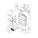 Whirlpool WRF757SDEE00 refrigerator liner parts diagram