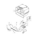 Whirlpool WRF757SDEE00 freezer liner parts diagram