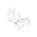 KitchenAid YKFES530ESS0 control panel parts diagram
