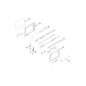 KitchenAid YKFES530ESS0 door parts diagram
