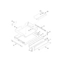 KitchenAid YKFES530ESS0 drawer parts diagram