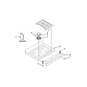 Whirlpool WFG540H0AW1 cooktop parts diagram