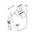 Maytag MSF21D4MDE02 ice maker parts diagram
