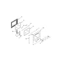 Maytag MGR8650ES0 door parts diagram