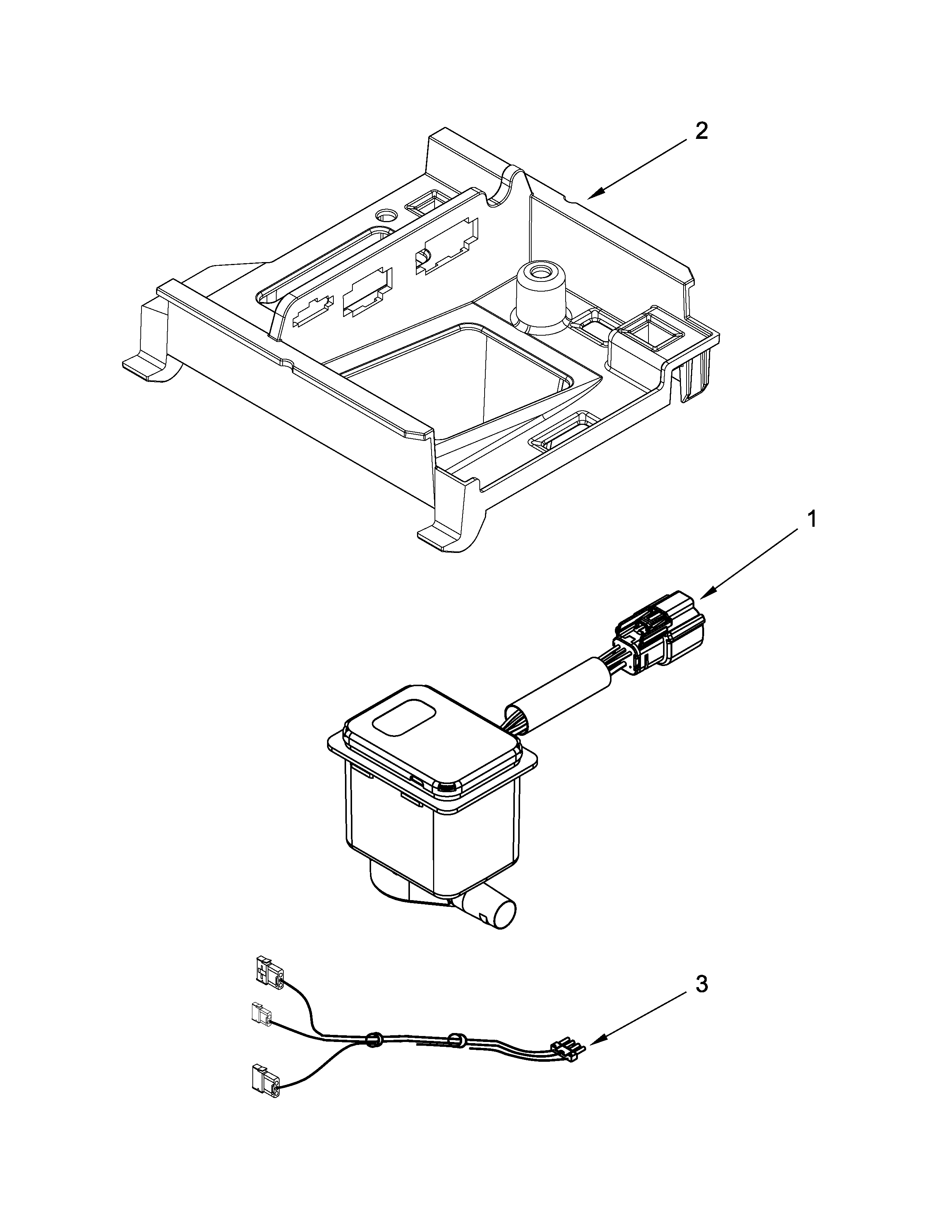 KitchenAid KUIX505ESS1 pump parts diagram