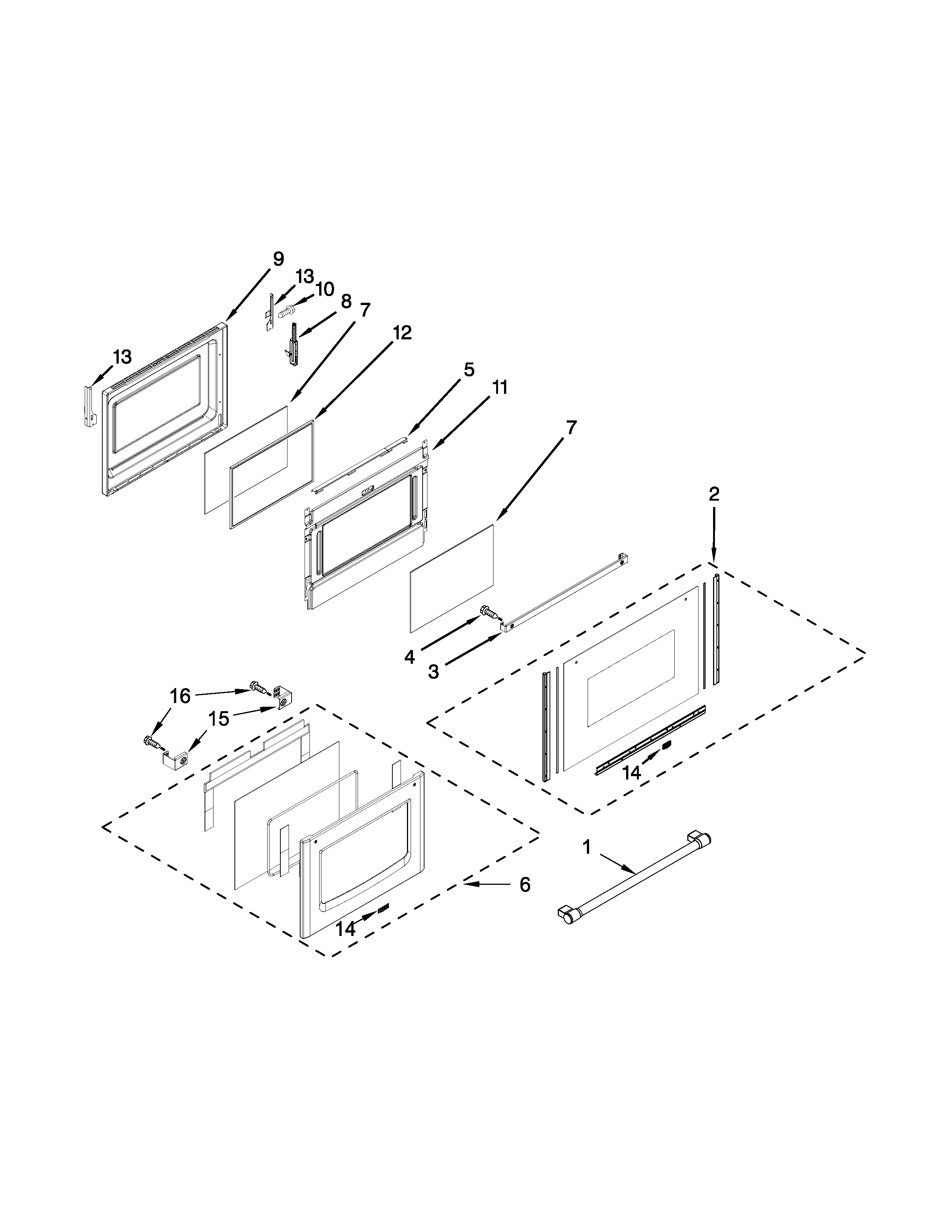 Maytag MET8720DE02 lower door parts diagram