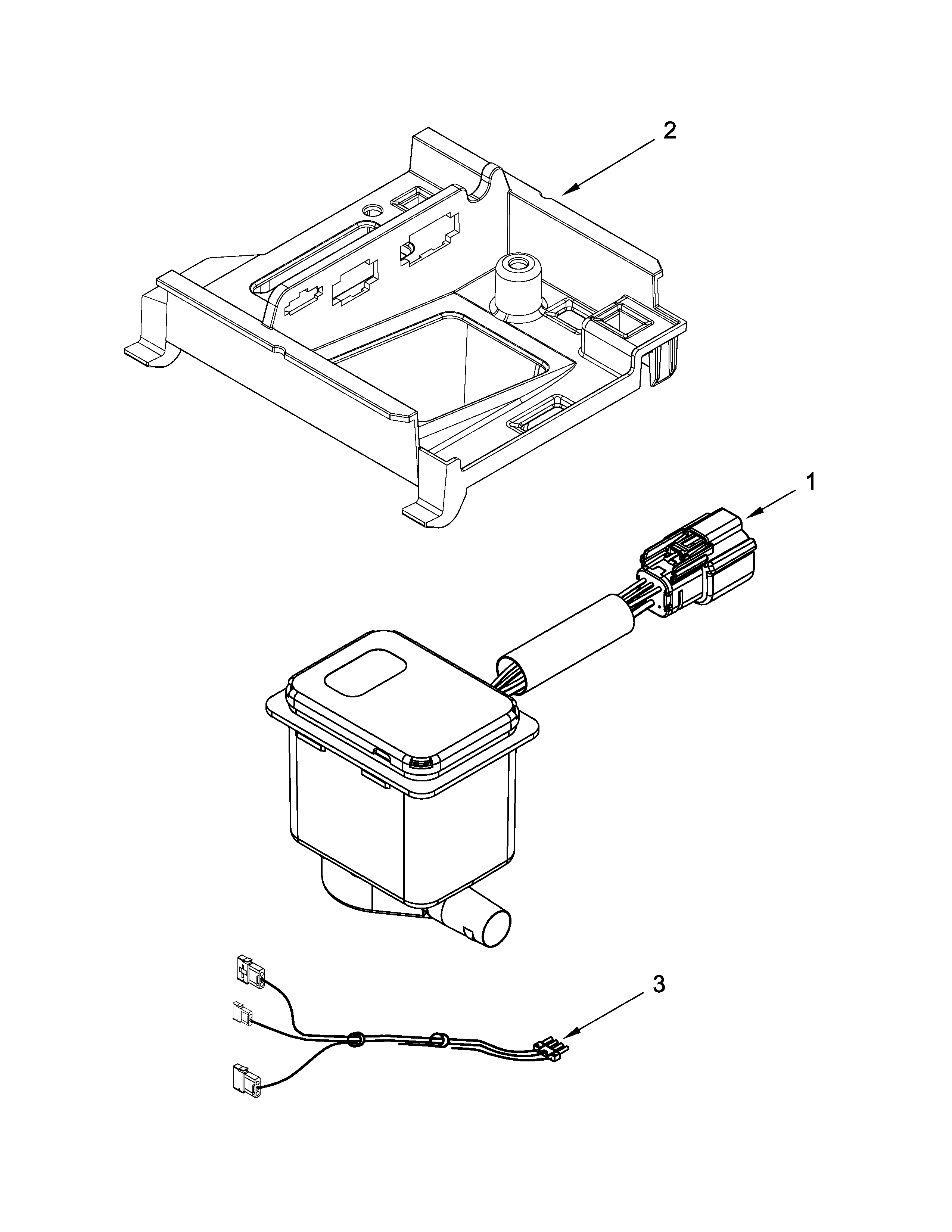 Jenn-Air JIM158XYCX1 pump parts diagram