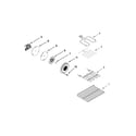 Whirlpool YWGI925C0BS2 internal oven parts diagram