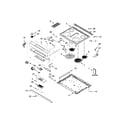 Jenn-Air JES1750CEB0 cooktop parts diagram