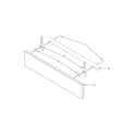 Jenn-Air JES1750CEB0 drawer parts diagram