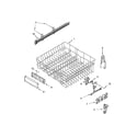 Maytag MDB7949SDH2 upper rack and track parts diagram