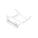 Amana ACR4503SEB0 drawer parts diagram