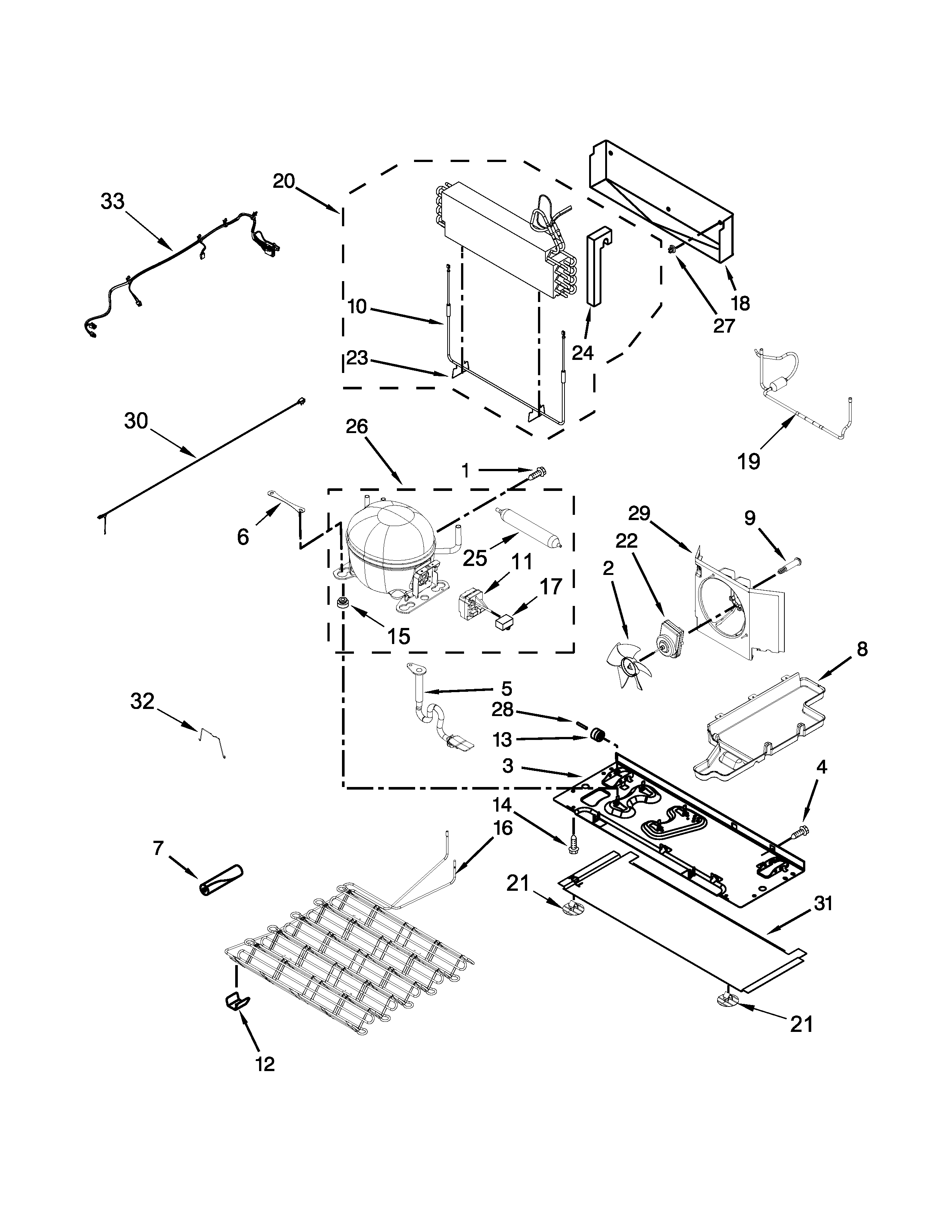 Ikea IX7DDEXDSM01 unit parts diagram