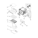 Jenn-Air JJW2830DS01 internal oven parts diagram