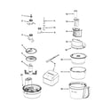 KitchenAid KFP1356CU0 attachment parts diagram