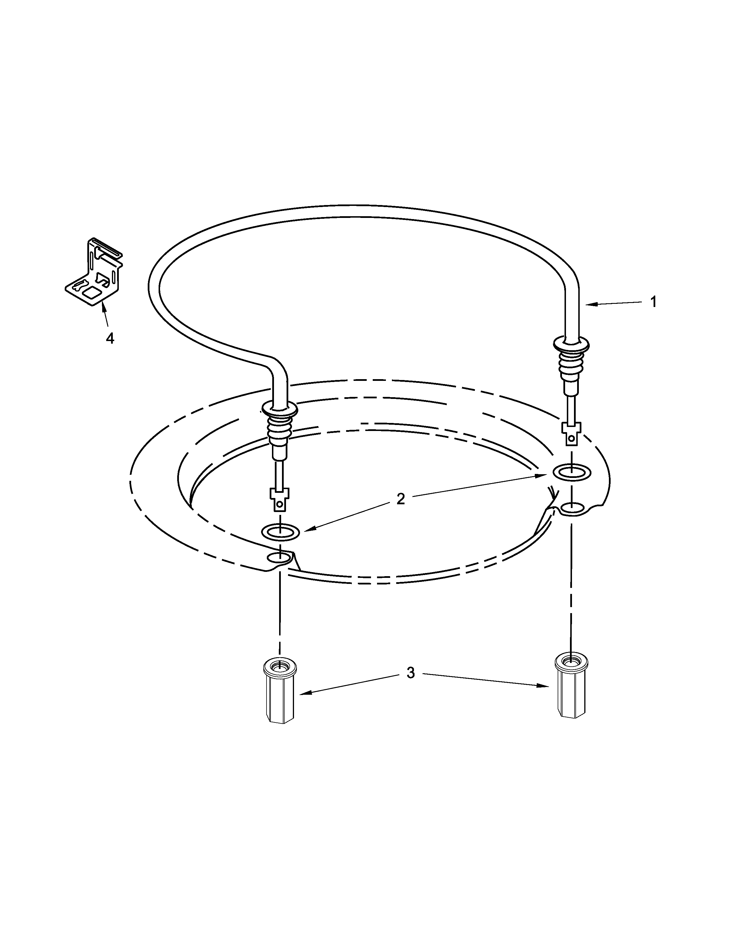 Whirlpool WDF320PADD2 heater parts diagram