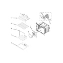 Whirlpool WOS92EC0AH03 internal oven parts diagram