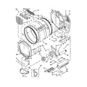 Maytag MDE28PDCZW0 bulkhead parts diagram