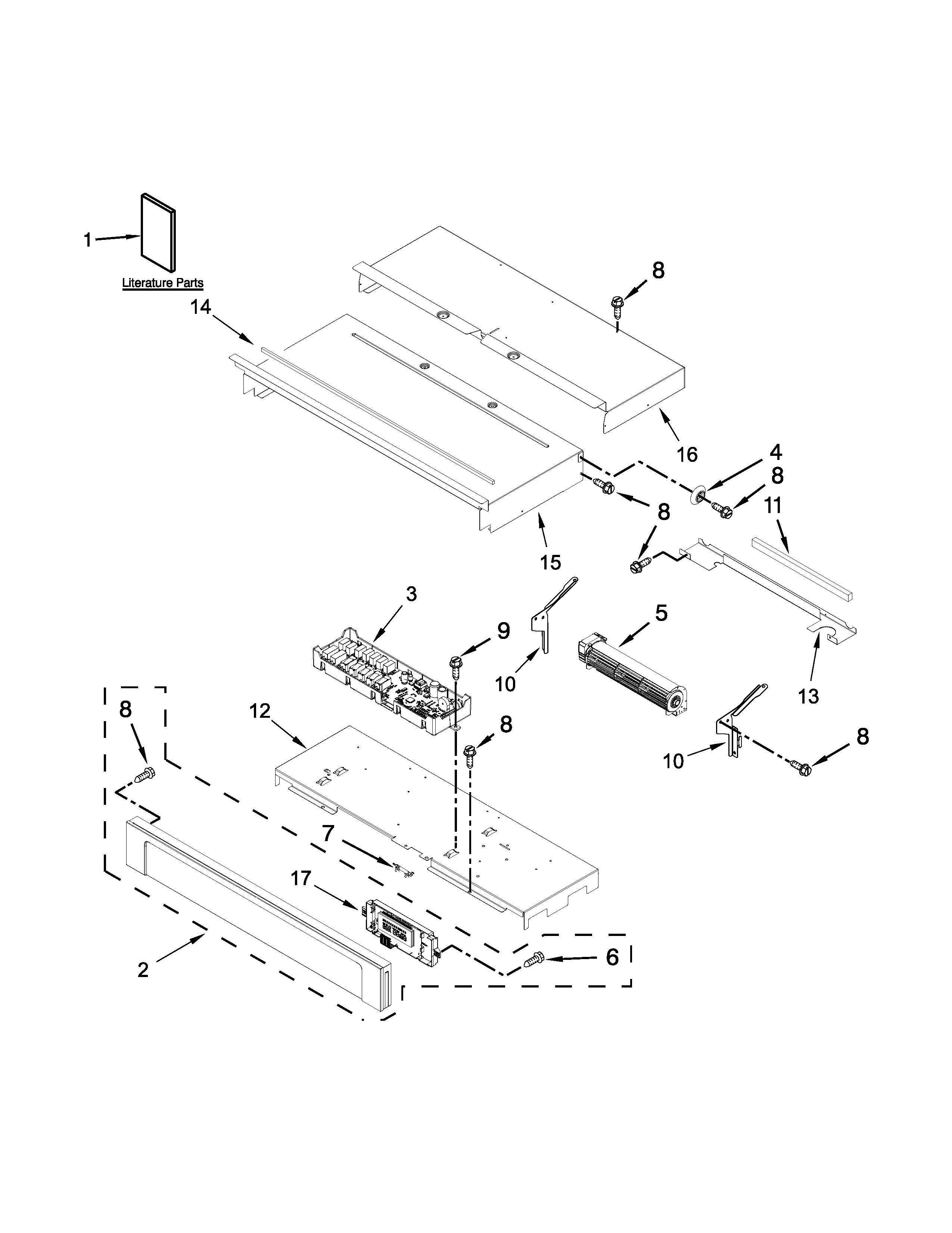 Maytag MEW9530DS01 control panel parts diagram