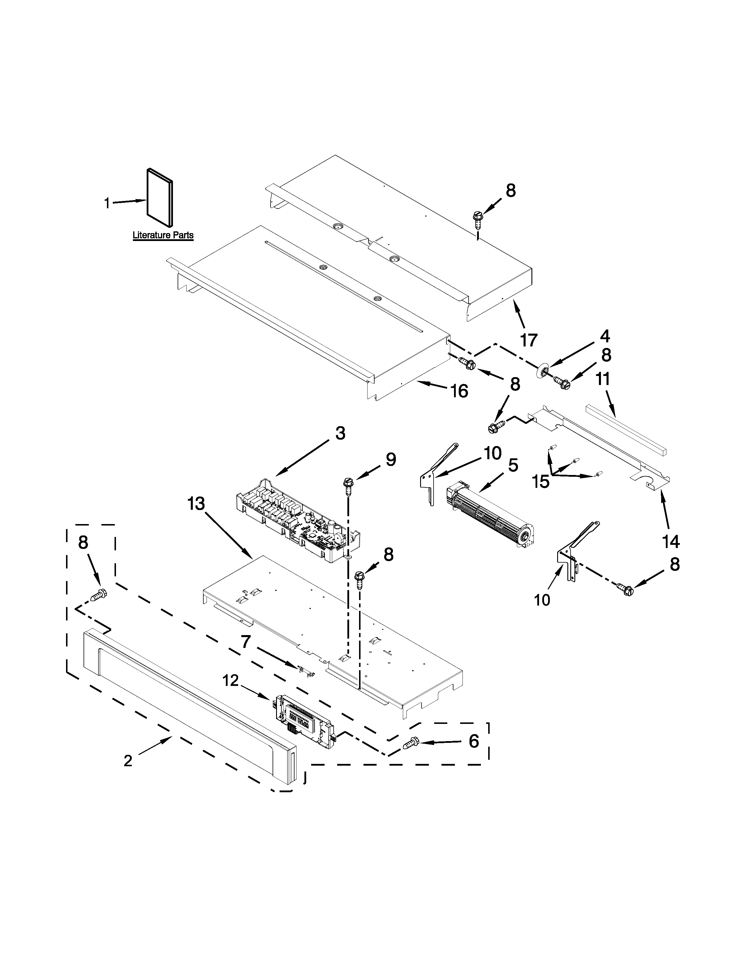Maytag MEW9630DS02 control panel parts diagram