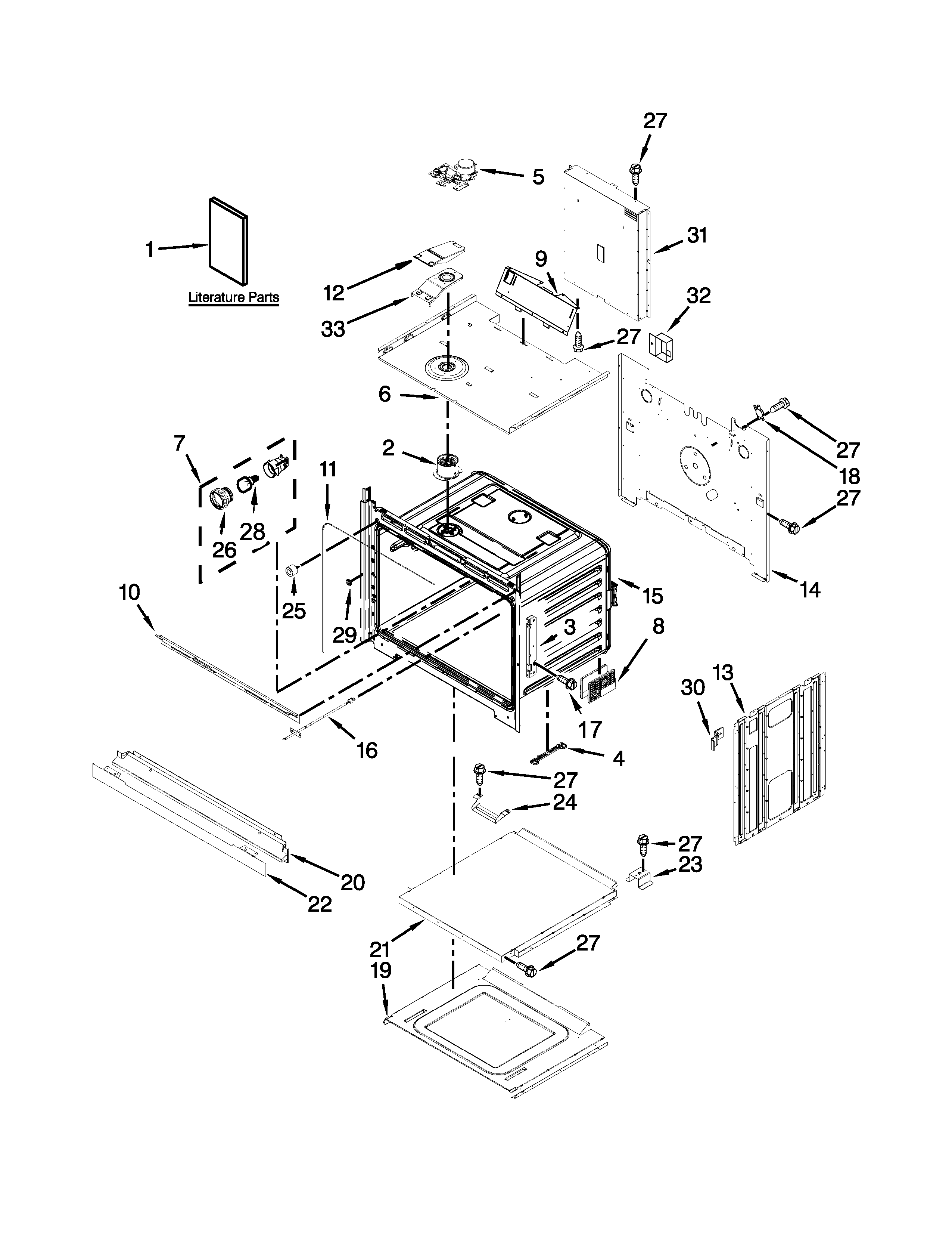 Ikea IBS550DS01 oven parts diagram