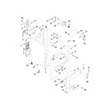Whirlpool WED4810EW1 cabinet parts diagram