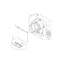 Maytag MGD5100DW1 door parts diagram