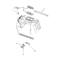 Whirlpool WMH76719CW1 cabinet and installation parts diagram