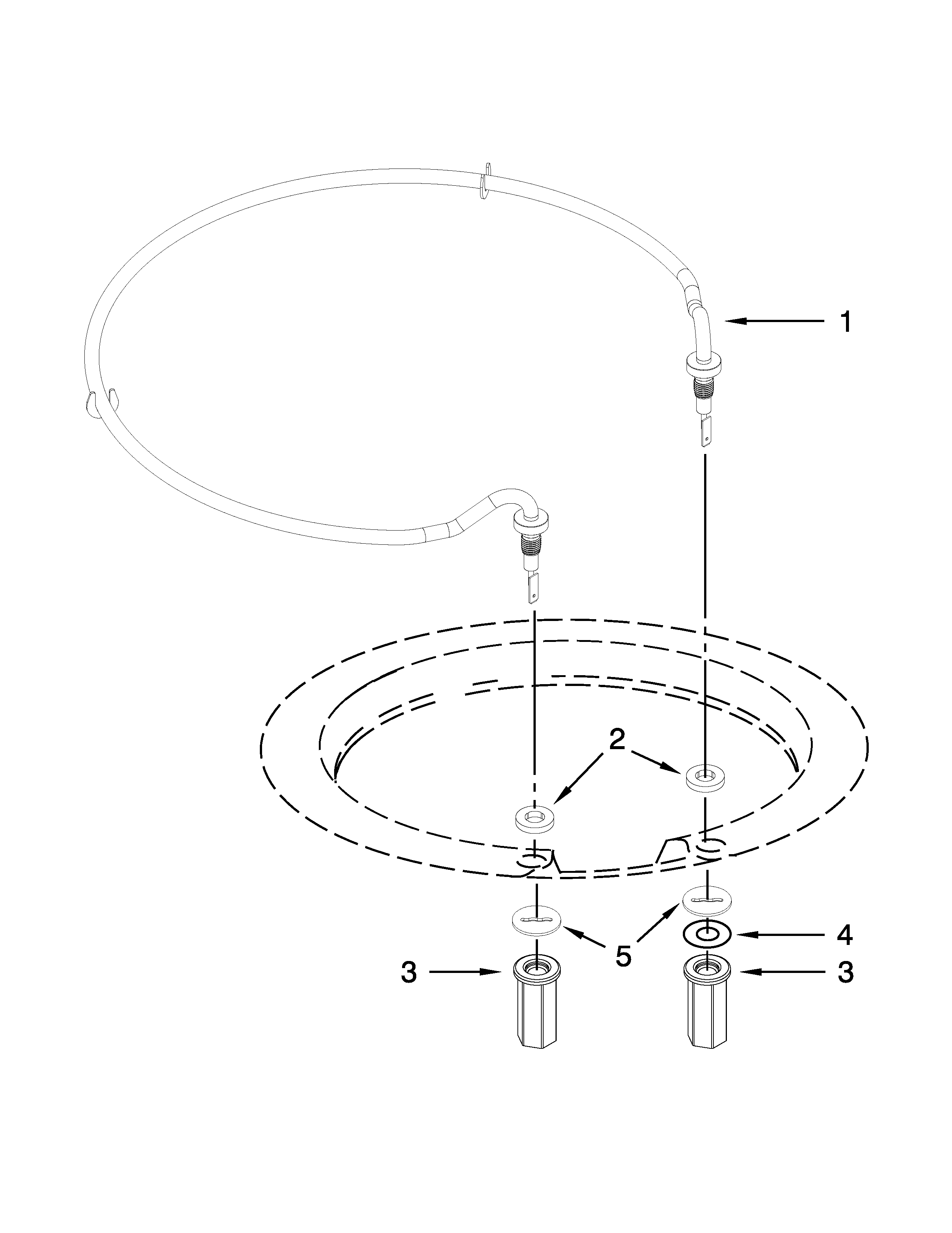 KitchenAid KUDE60HXSS2 heater parts diagram