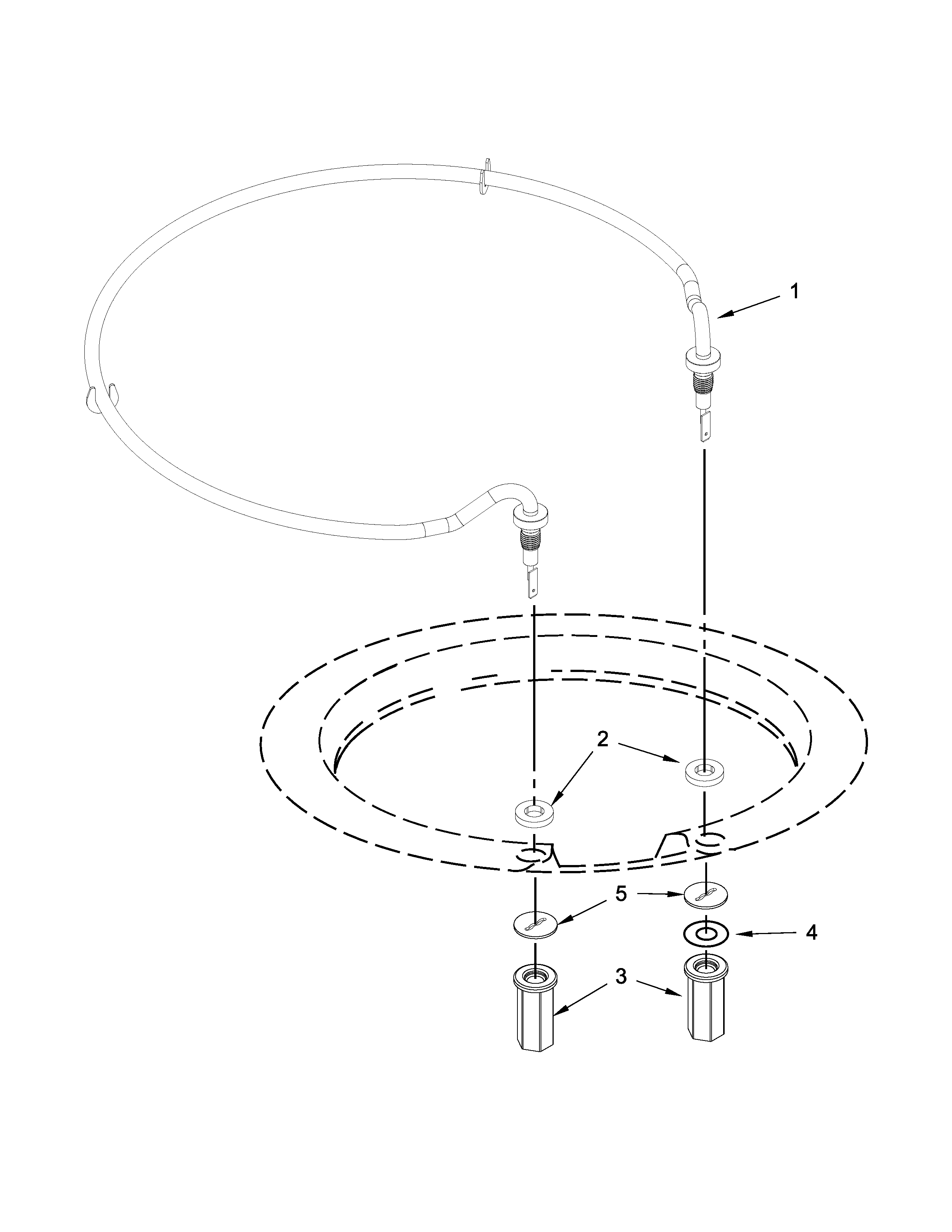 KitchenAid KUDE60HXSS5 heater parts diagram