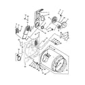 Whirlpool 7MWED1900EW0 bulkhead parts diagram