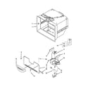 Maytag MFT2574DEE02 freezer liner parts diagram